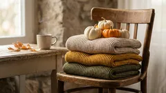 Hoe je truien opvouwt en waarom je ze niet moet ophangen